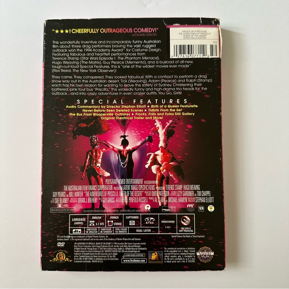 Priscilla Queen of the Desert DVD - Picture 2 of 5